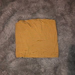Striped tube top